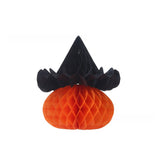 Halloween Honeycomb Hanging Decorations - Witch and Spider Designs