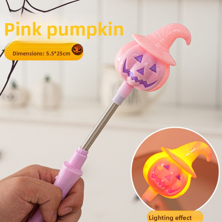 Halloween Pumpkin Light Stick - Plastic
