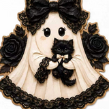 Halloween Boxwood Wall and Door Sign