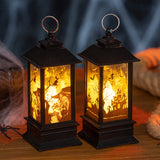 Halloween Glowing Wind Lantern - Plastic