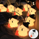 Halloween Outdoor LED Pumpkin and Ghost String Lights