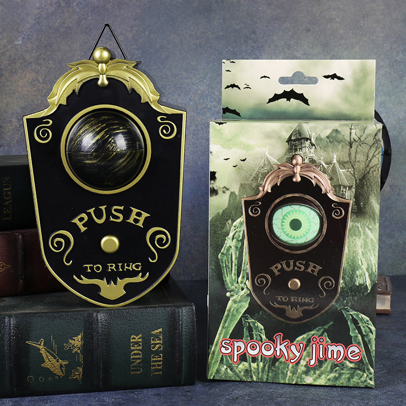 Halloween Light-Up Eyeball Doorbell with Sound