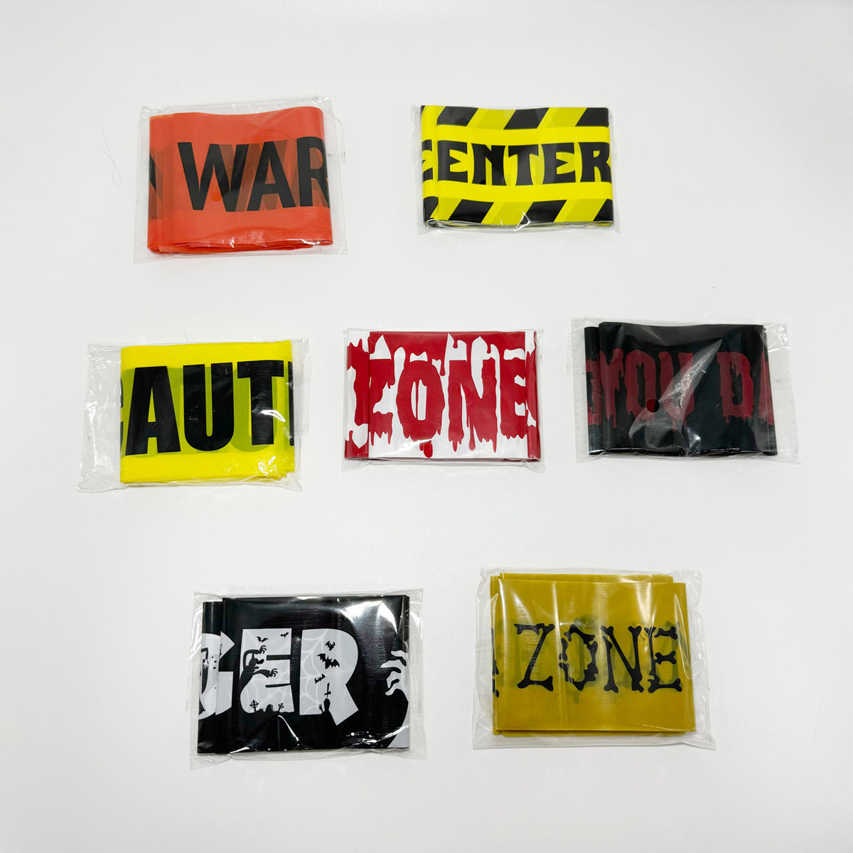 Halloween Party Decoration Warning Tape - Plastic