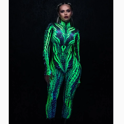 Halloween 3D Print Costume Bodysuit