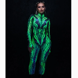 Halloween 3D Print Costume Bodysuit