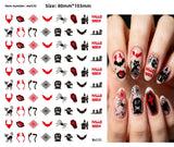 Halloween Nail Stickers - Vinyl