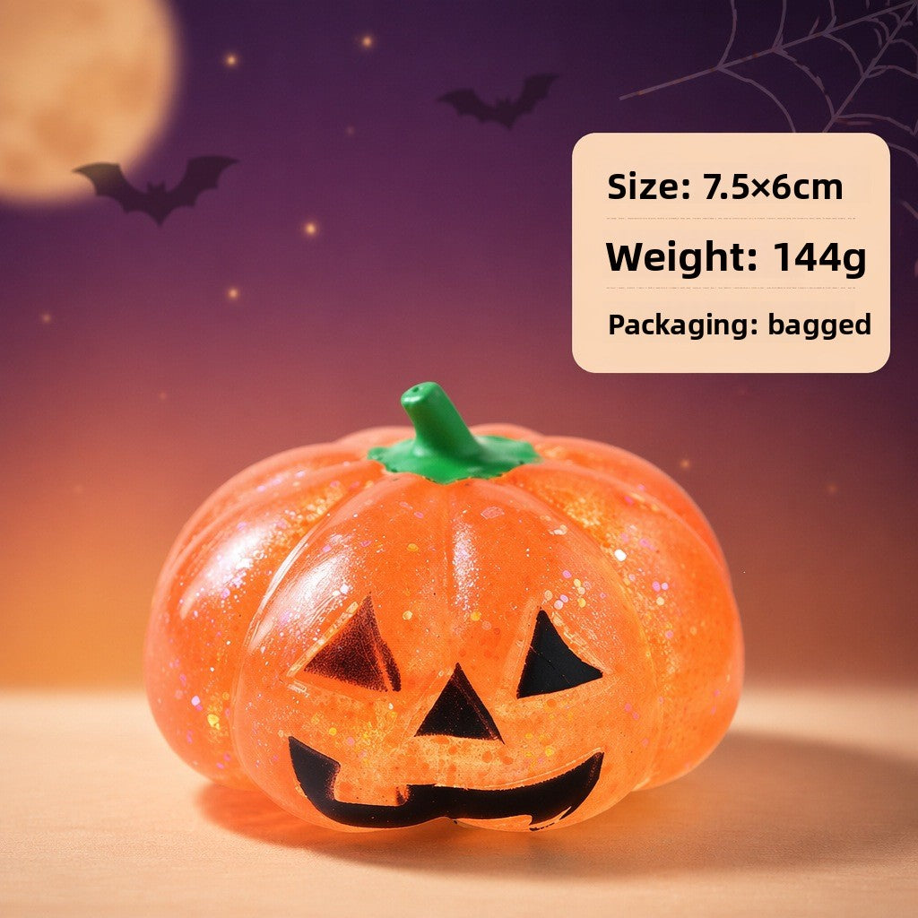 Halloween Pumpkin Squeeze Fidget Toy - TPR