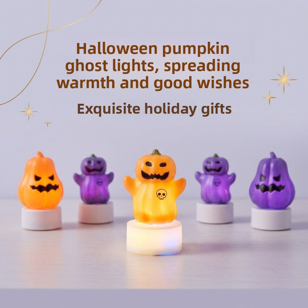 Halloween Pumpkin and Ghost Decorative Lights