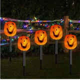 Halloween Solar Pumpkin Garden Stake Light