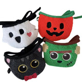 Halloween Dog Bib - Pumpkin, Ghost and Black Cat Designs