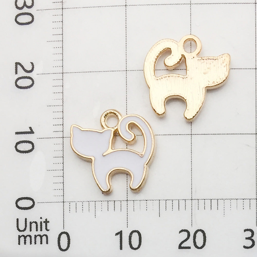 Halloween Enamel Jewelry Pendants - Alloy DIY Charms