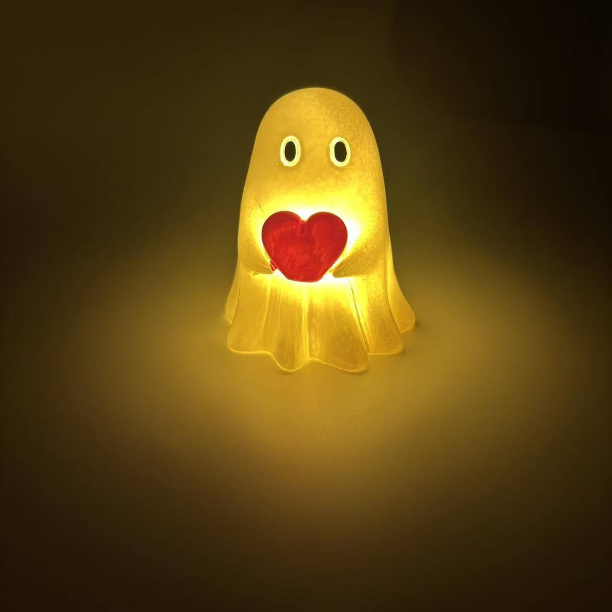 Halloween White Ghost Resin Ornament