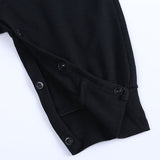 Baby Halloween Bat Romper - Long Sleeve Jumpsuit