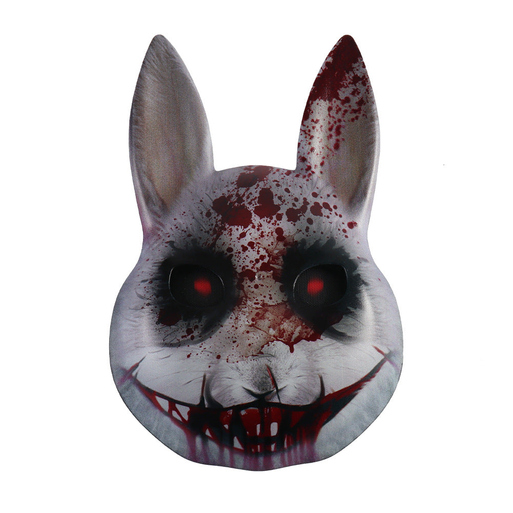 Halloween Rabbit Face Mask - Plastic