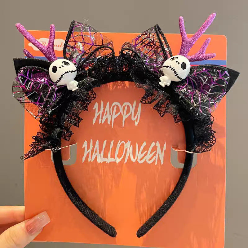 Halloween Pumpkin Headband and Hair Accessories
