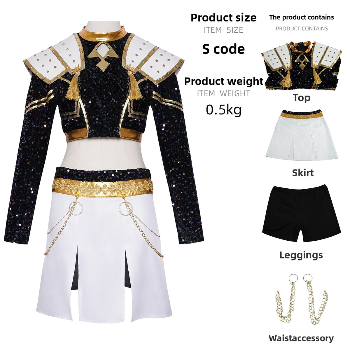 Halloween Polyester Blend Performance Costume