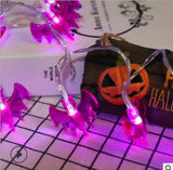 Halloween LED String Lights with Pumpkin Skull Ghost Designs