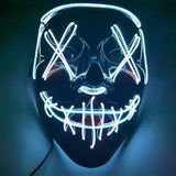 Halloween LED V-Shaped Mask - PVC