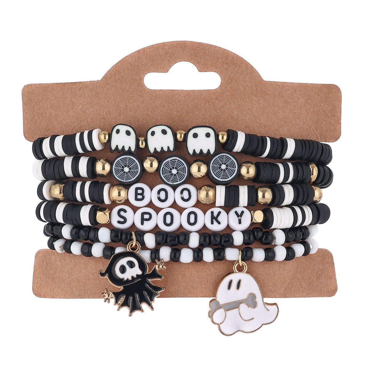 Halloween Alloy Charm Bracelet