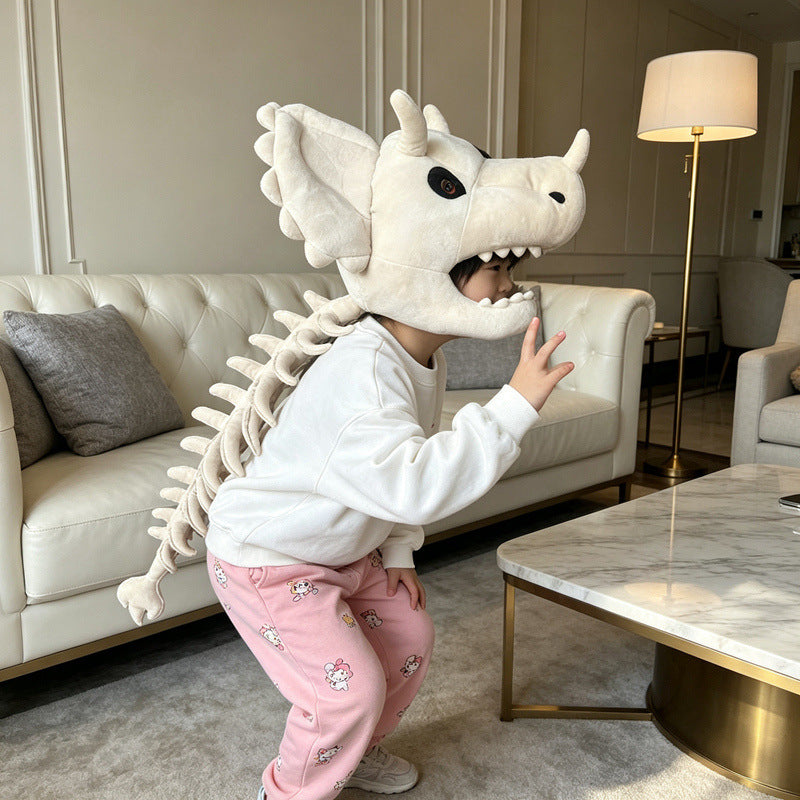 Halloween Skeleton Plush Doll with Sound