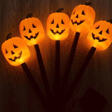 Halloween Solar Pumpkin Garden Stake Light