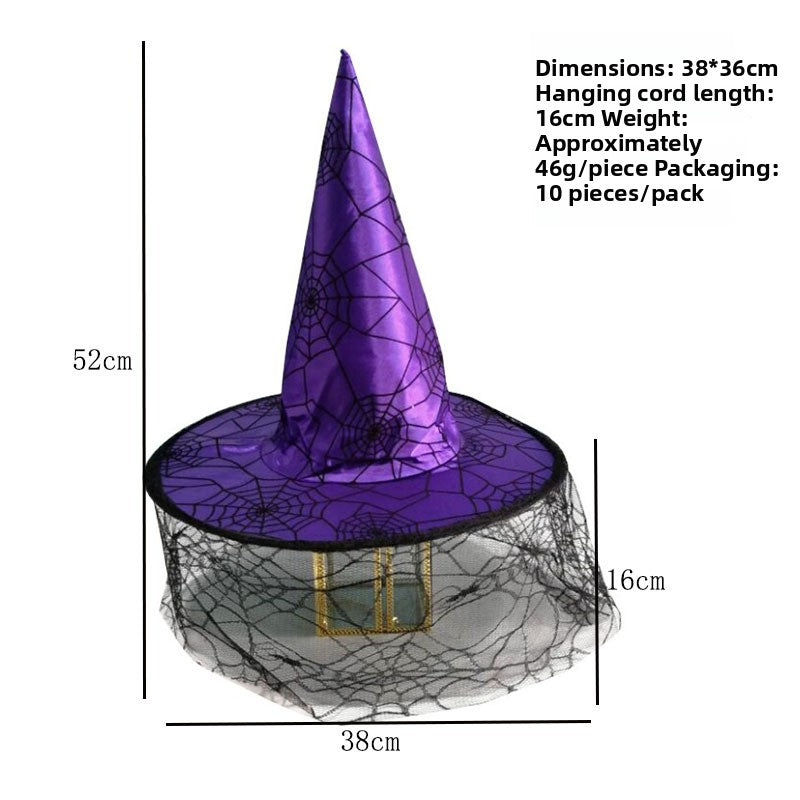 Halloween Witch Hat Costume Accessory
