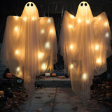 Halloween Ghost LED String Lights Outdoor Decorations - Plastic