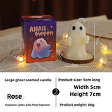 Halloween Ghost Candle Set Scented Soy Wax Home Decor