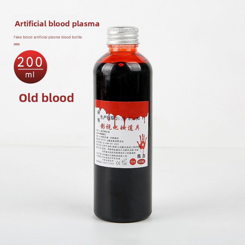 Halloween Fake Blood and Makeup Props