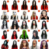 Horror Themed Latex Masks for Halloween and Parties