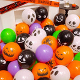 Halloween Latex Balloons Pumpkin Ghost Skull Party Decoration