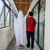 Halloween Large Hanging Swing Ghost with Lights