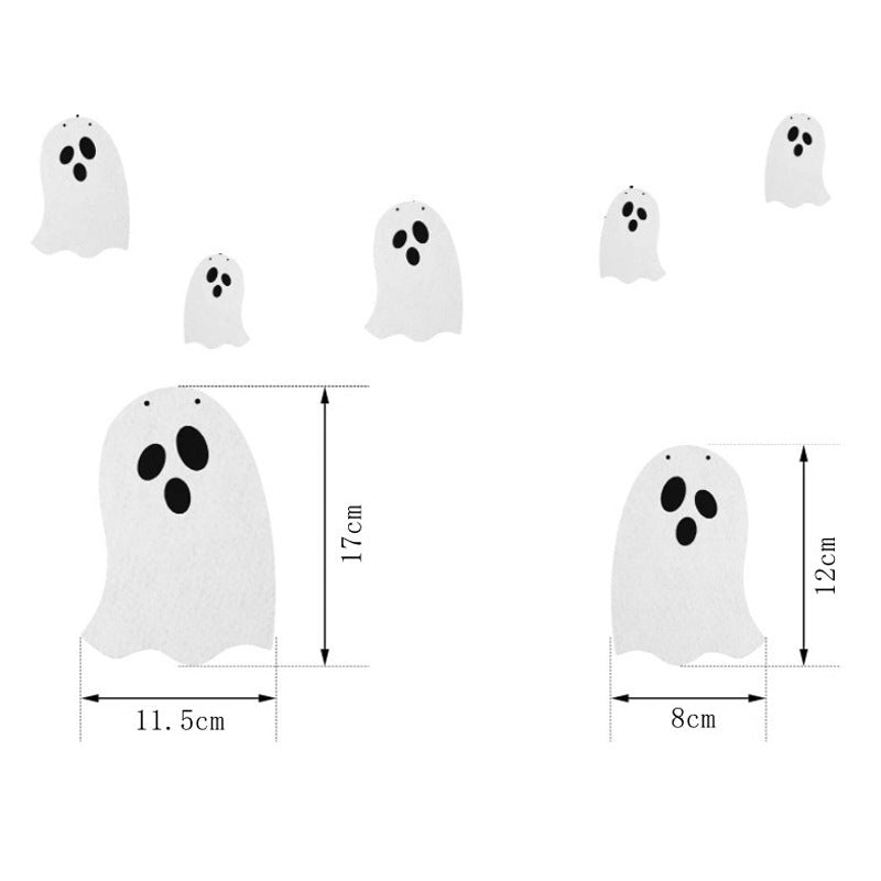 Halloween Ghost Paper Banner