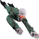 Halloween Sound-Activated Crawling Ghost with Lights