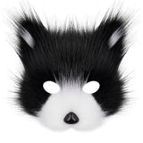 Halloween Plush Animal Cosplay Mask, Gloves and Tail Accessories