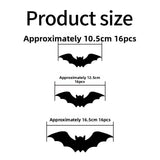 Halloween LED Bat and Spider Decorations - PVC