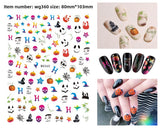 Halloween Nail Stickers - Vinyl