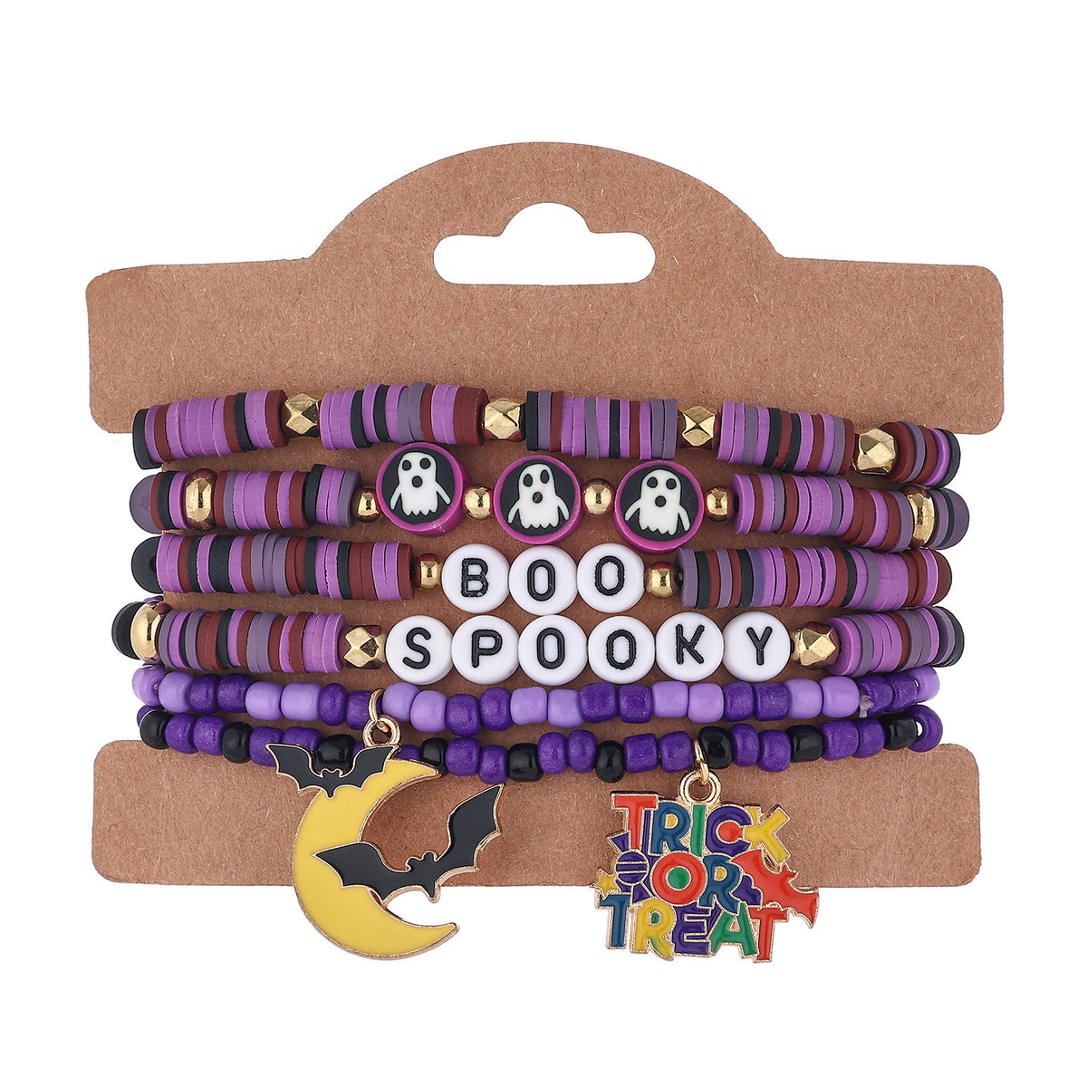 Halloween Alloy Charm Bracelet