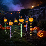 Halloween Solar Pumpkin Garden Stake Light