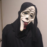 Halloween Latex and Fabric Ghost Mask