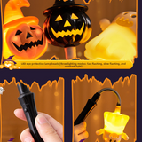 Halloween Pumpkin Light Stick - Plastic