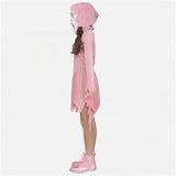 Halloween Witch Costume - Long Irregular Hem Cosplay Outfit - Polyester