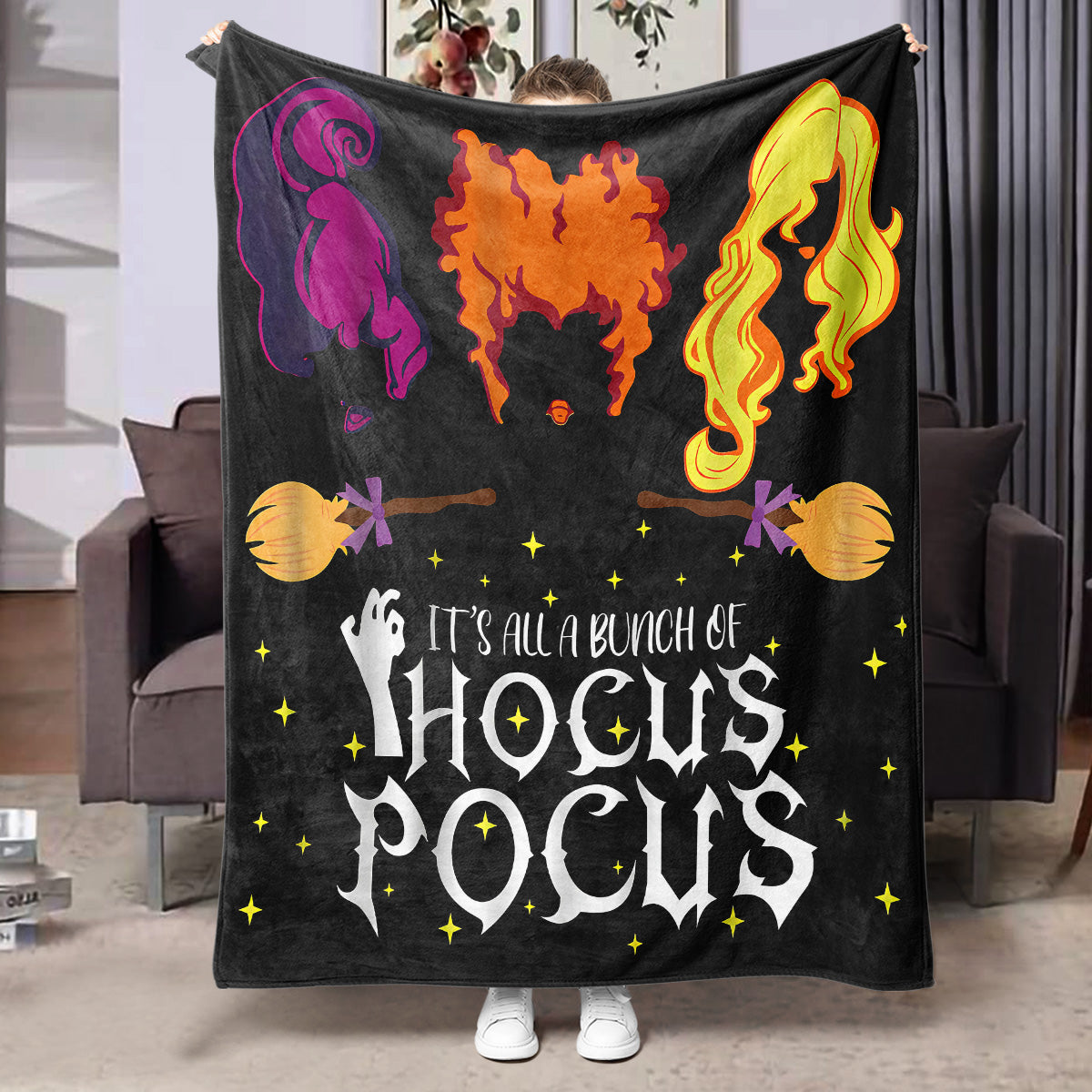 Halloween Printed Flannel Blanket