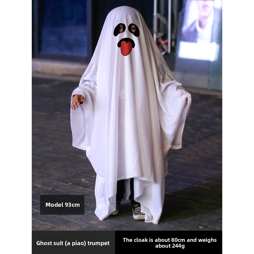 Halloween Flannel Ghost Costume