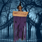 Halloween Hanging Ghost Door Decoration - Resin