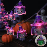 Halloween LED String Lights Pumpkin Ghost Decor