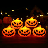 Halloween LED Pumpkin Decorative Lights - Plastic