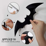 Halloween 3D Bat and Spider Wall Stickers - PVC