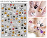 Halloween Nail Stickers - Vinyl