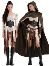 Halloween Viking Warrior Costume and Accessories - Polyester